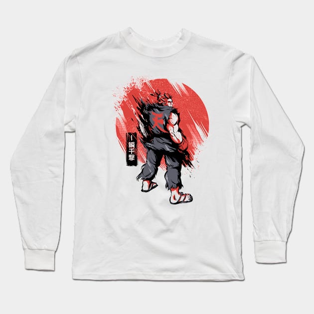 Master of the Fist Long Sleeve T-Shirt by studioyumie